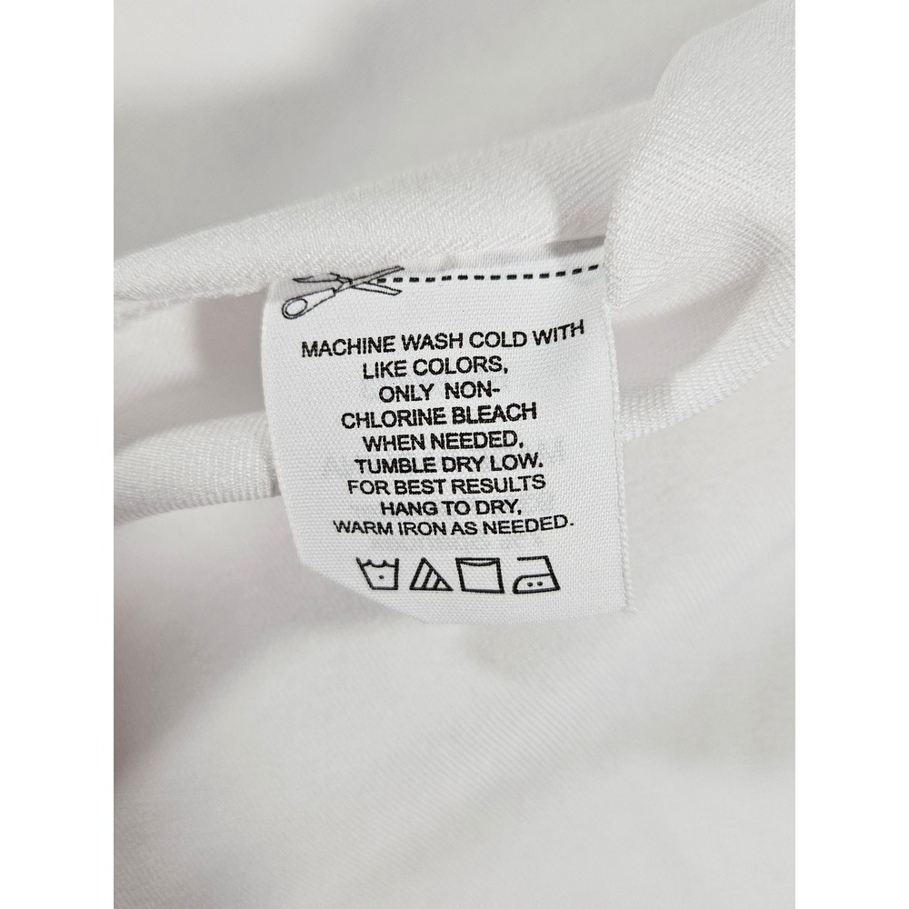 Bill Blass Essentials Mens White Slim Fit Non-Iron Stretch Twill Dress Shirt S - Picture 7 of 9
